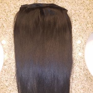 Bellami Piccolina 120g 18" (#1B) hair extensions